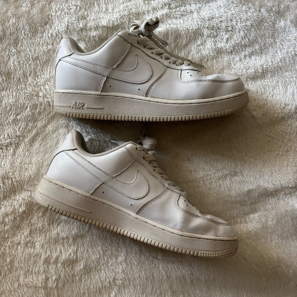 Nike Air Force 1 Low Cream Sneakers